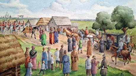 История Старицы в четырёх акварелях