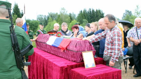 В Старице проводили в последний путь Алексея Демченко, погибшего на СВО
