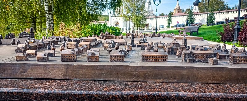 Панорама Старицы появилась в монастырском парке