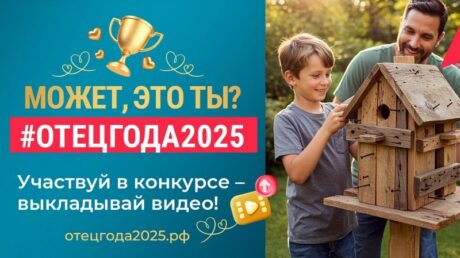 Жителей Верхневолжья приглашают к участию в конкурсе «Отец года»