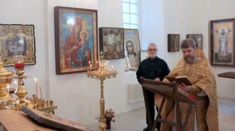 В Николо-Преображенскую церковь вернулся образ Иверской Божией Матери конца XIX века