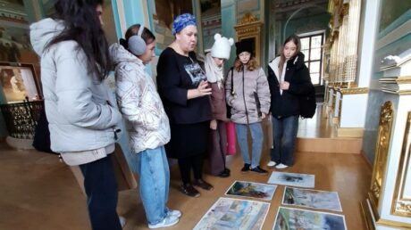 Юные художники прикоснулись к миру «Русской Атлантиды»