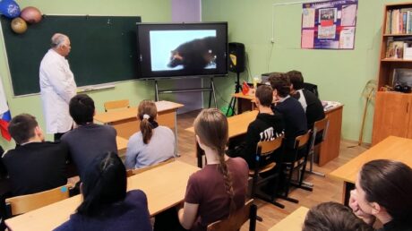 Берновским школьникам рассказали о профессии ветеринарного врача