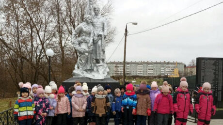 Дошколята принимают эстафету памяти