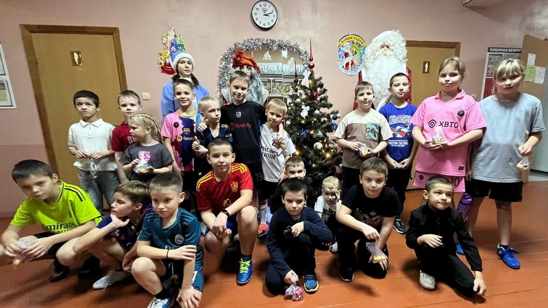 Юные спортсмены вышли на «Новогодние старты»