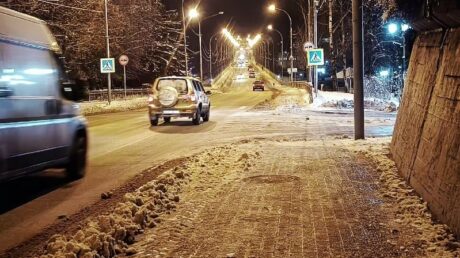 Ожидается отложение мокрого снега, гололед