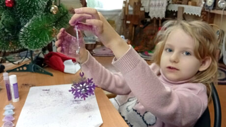 Новогодние праздники в Бабине в самом разгаре