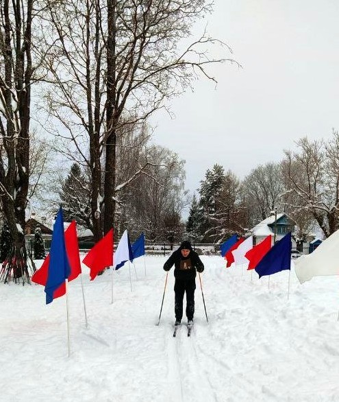 Прекрасная лыжня! Прекрасная погода!