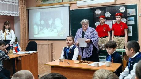 В память о блокаде Ленинграда