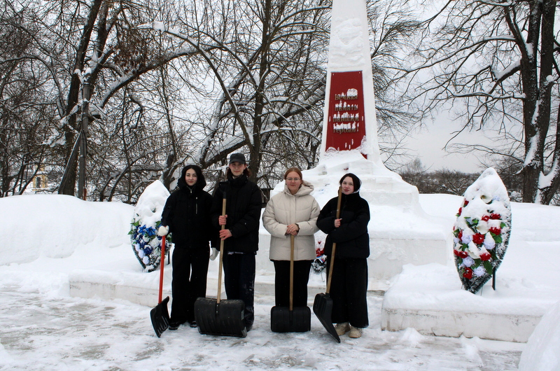 Снежный десант вышел на улицы Старицы