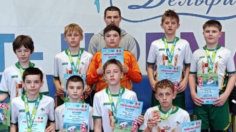 Старицкие футболисты на «Ржевском рубеже»