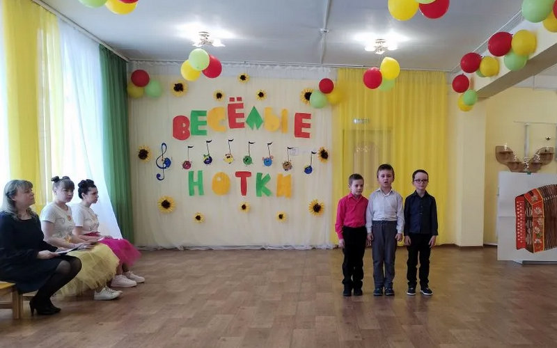 «Весёлые нотки» звучали в детском саду