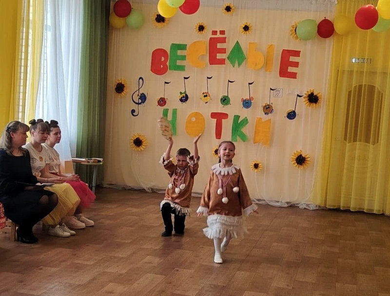 «Весёлые нотки» звучали в детском саду
