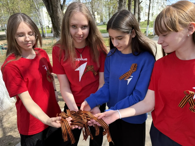 Дошколята вышли на парад