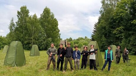 Луковниковские школьники блеснули на «Зарнице» в Русино