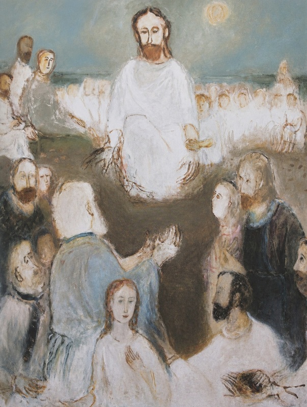 Константин Сутягин. "Радуйтесь и веселитесь". 2015 г. 200х150 см, холст, масло «Небо. Земля. Родня»: в Старице открывается семейная выставка художников Сутягиных