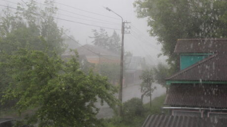 Снова дожди, ливни, гроза
