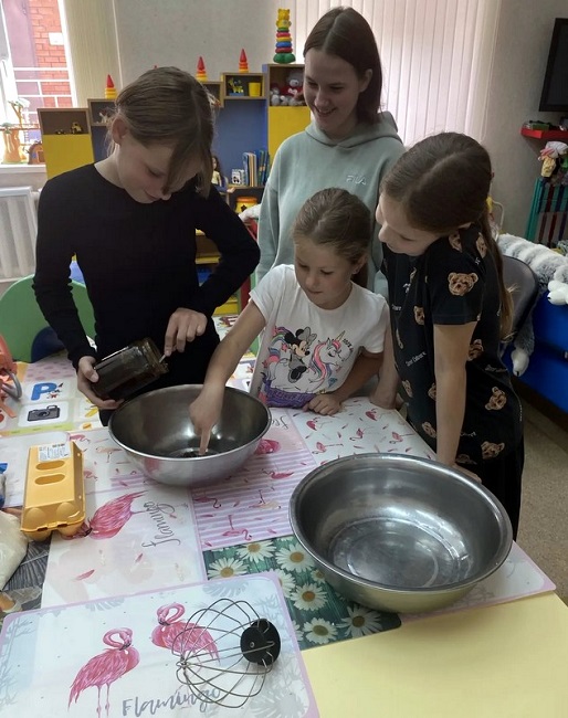 Домашний пирог для «Семейного центра»