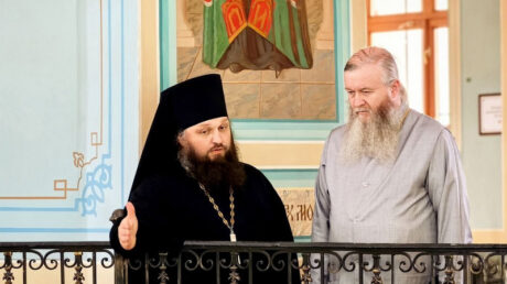 Митрополит Луганский и Алчевский Пантелеимон посетил Старицкий Свято-Успенский мужской монастырь