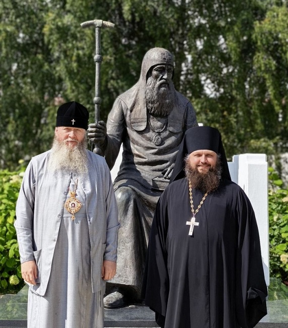 Митрополит Луганский и Алчевский Пантелеимон посетил Старицкий Свято-Успенский мужской монастырь