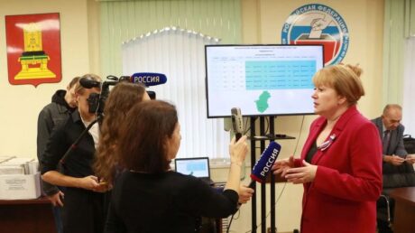 В участковых избирательных комиссиях подсчёт голосов завершён, избирательная комиссия Тверской области принимает документы от ТИК