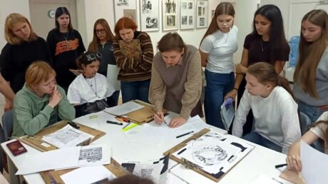 От замысла к шедевру: юных старицких художников вдохновил «Орион»