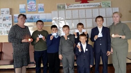 Белые журавли – на крыльях нашей памяти