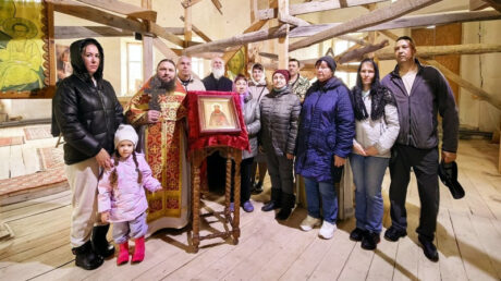В Богоявленской церкви почтили память священномученика Николая Верещагина