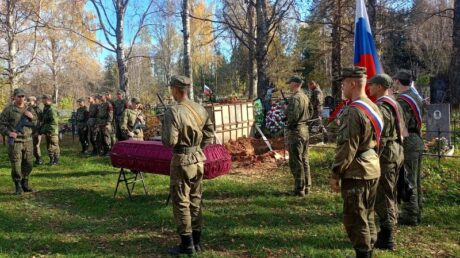 В Луковникове простились с Денисом Агахиным, погибшим в ходе специальной военной операции